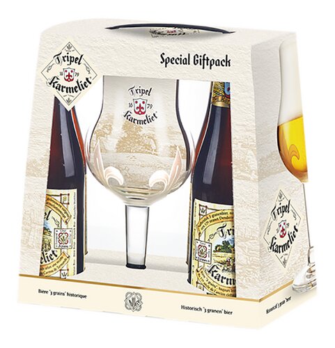 TRIPEL KARMELIET Blond + glas 4x33cl