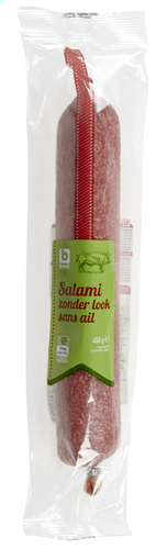 BONI salami zonder look 450g