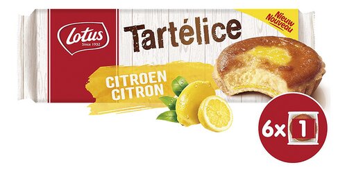 LOTUS tartélice citroen 6x57,5g