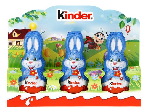 KINDER moulted bunny 3x15g