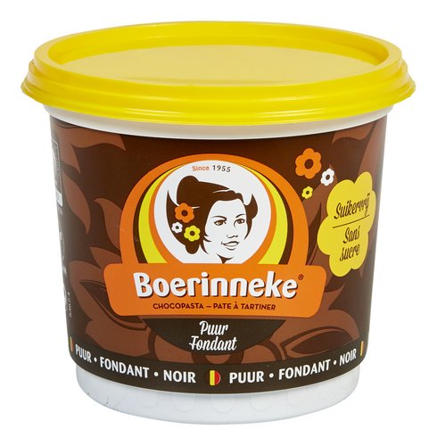 BOERINNEKE chocopasta puur sv 400g