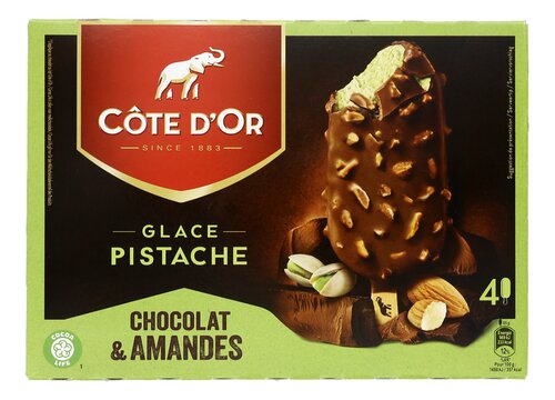 CÔTE D'OR Pistache Stick 4x90ml