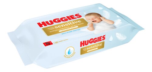 HUGGIES Extra Care Sensitive 48st