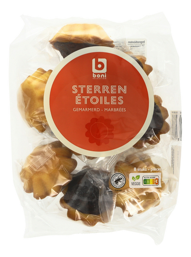 BONI Sterren Cacao Met Boter 200g