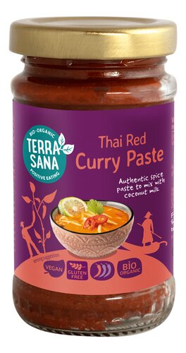 TERRASANA Thaise Curryp.Rood Bio 120g