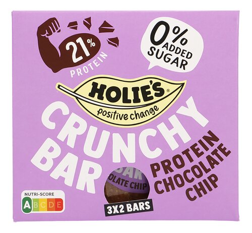 HOLIE'S Crunch bar Prote.Choc.chip 3x40g