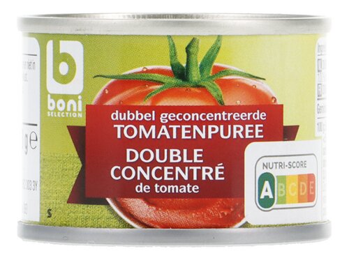 BONI tomatenpuree dubbel geconcentr 70g