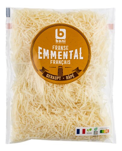 BONI franse emmental geraspt 200g