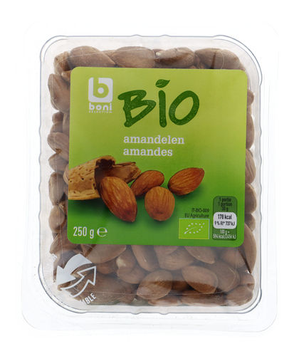 BONI BIO bio amandelen 250g