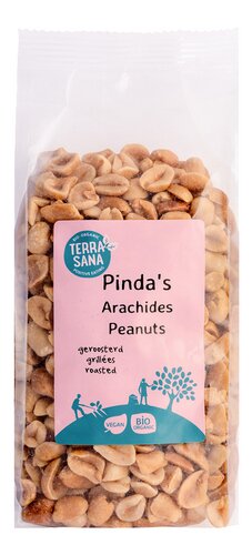 TERRASANA geroosterde pinda's bio 250g