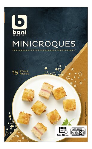 BONI Mini croque monsieurs 15x12g