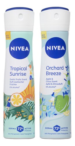 NIVEA deo tropical /orchard breeze 150ml
