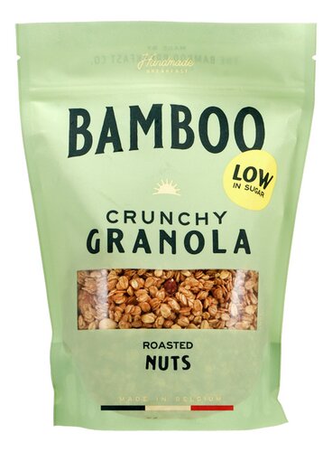 BAMBOO Crun.gr.Roasted Nuts L.Sugar 400g