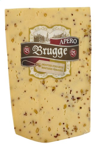 BRUGGE kaas apero mosterd blok ±300g