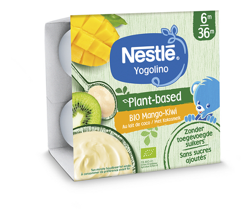 NESTLÉ YOGOLINO plant.ma-ki+6m Bio 4x90g