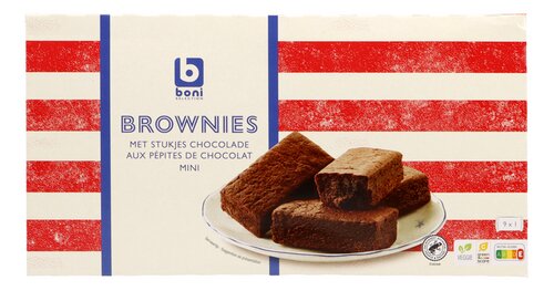 BONI Brownies mini 9x30g