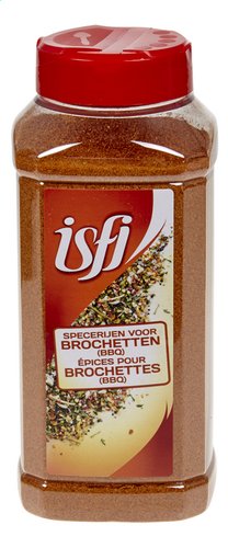 ISFI Kruiden voor brochetten BBQ 750g