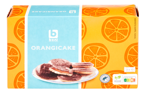 BONI koeken Orangicake 12x25g