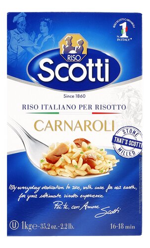 RISO SCOTTI Risottorijst Carnaroli 1kg