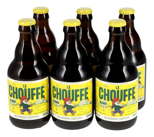 LA CHOUFFE bier blond 8% 6x33cl