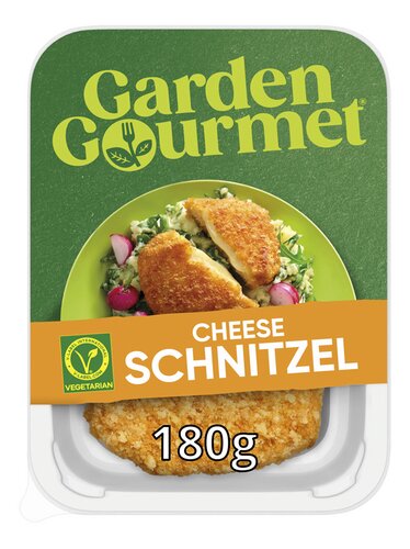 GARDEN GOURMET kaas schnitzel 180g