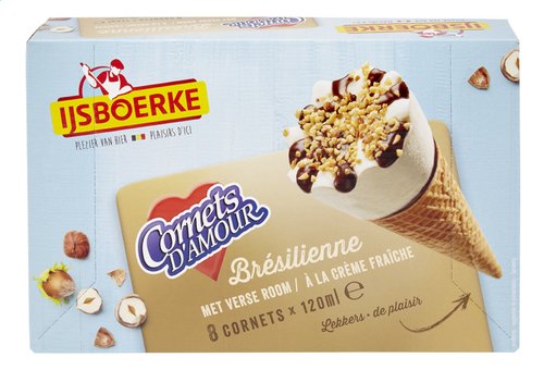IJSBOERKE Cornet brésilienne 8x120ml