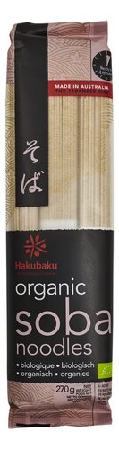 HAKUBAKU noodles soba bio 270g