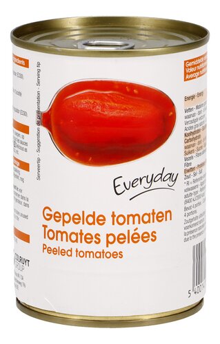 EVERYDAY tomaten gepeld 400g