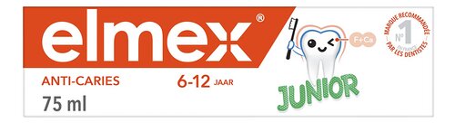 ELMEX tandpasta Junior 6-12j 75ml