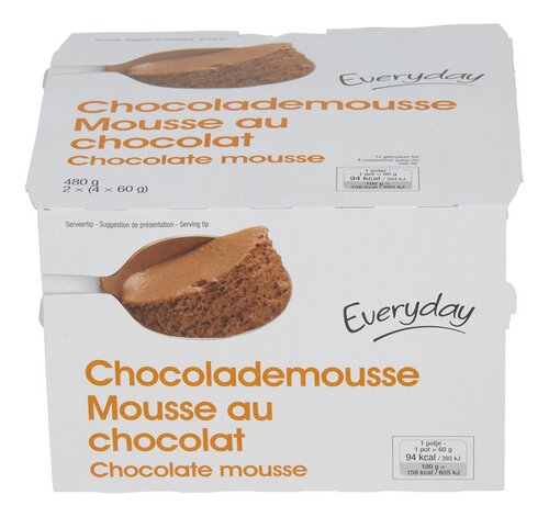 EVERYDAY chocomousse 8x60g