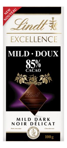 LINDT EXCELLENCE Mild 85% 100g
