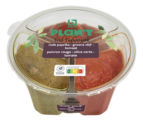 BONI PLAN'T tapenade trio classic 210g