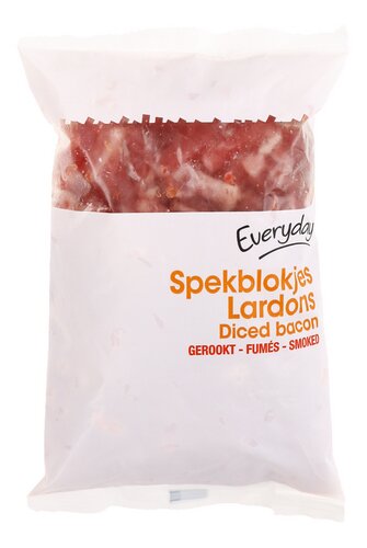 EVERYDAY gerookte spekblokjes 250g