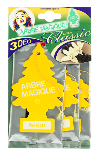 ARBRE MAGIQUE vanille 3pc