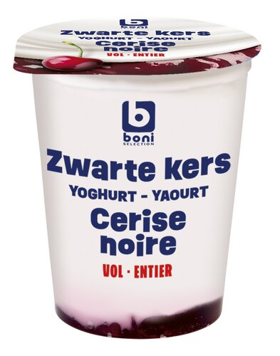 BONI yoghurt zwarte kers 200g