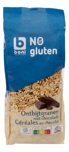 BONI ontbijtgranen chocolade GV 450g
