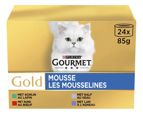 GOURMET Gold Mousse 24x85g