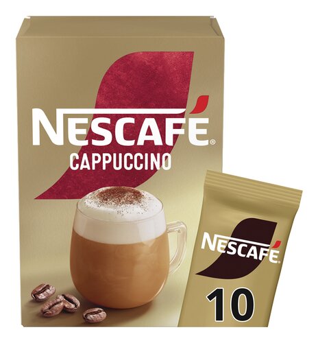 NESCAFÉ GOLD oploskoffie Cappuccino 10st