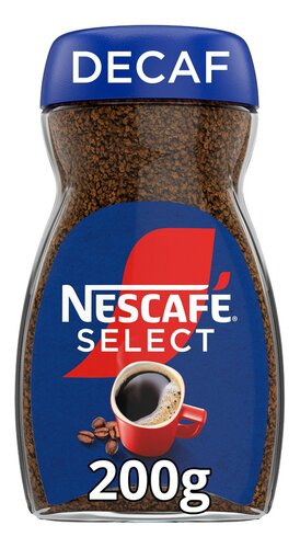 NESCAFÉ SELECT oplosk. Decaf glas 200g