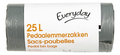EVERYDAY sacs poubelles 30x25L