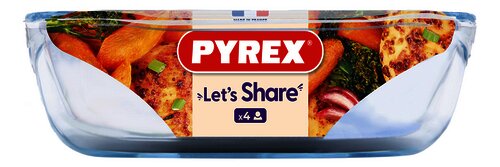 PYREX Rechthoekige ovenschaal 31x20cm