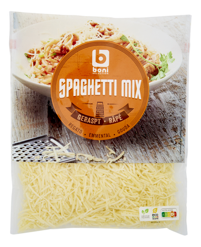 BONI Spaghetti Mix geraspt 200g