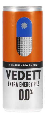 VEDETT Extra energy pils 0,0% 25cl