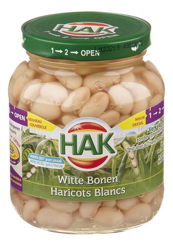 HAK witte bonen 360g