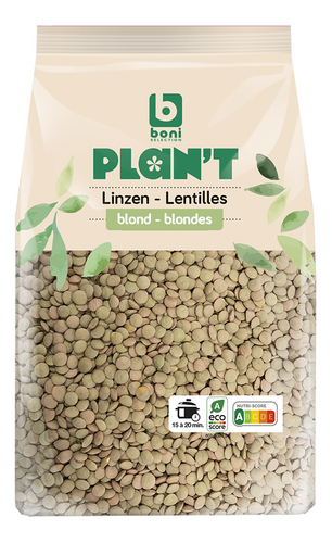 BONI PLAN'T blonde linzen 500g