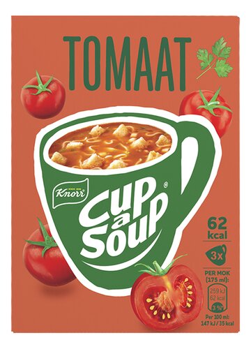 KNORR Cup a soup Tomaat 3st