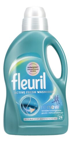 Fleuril Wasmiddel Vloeibaar | Active Fresh | 29 dosissen 1,305L