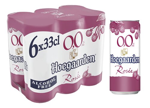 HOEGAARDEN 0,0% Rosée blik 33cl