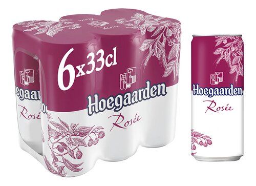 HOEGAARDEN Rosée framboos 3% blik 33cl