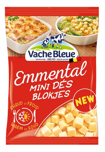 Vache Bleue Emmental Kubus 250g